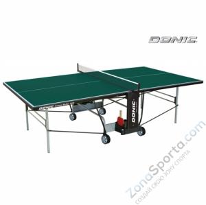 Теннисный стол Donic Indoor Roller 800 Green с сеткой