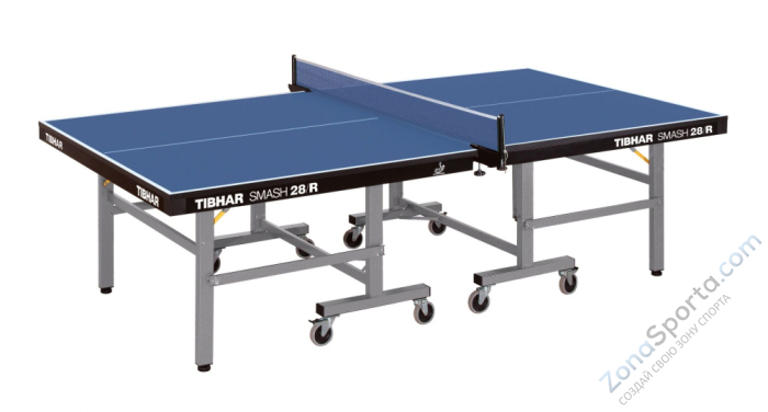 Теннисный стол профессиональный Tibhar Smash 28R, ITTF (синий)