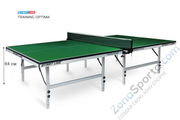 Теннисный стол Start Line Training Optima green