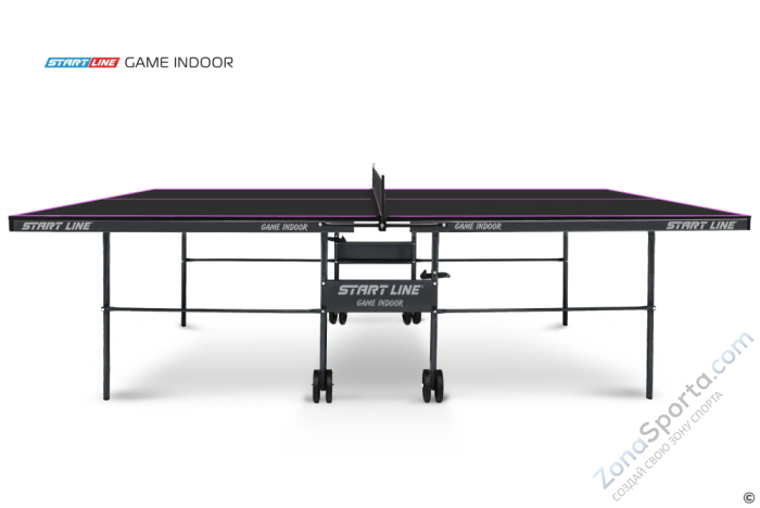 Теннисный стол Start Line Game Indoor с сеткой Black