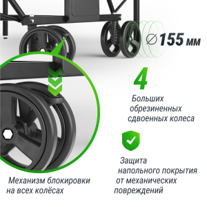 Теннисный стол Unix Line Compact indoor 18mm MDF (Blue)