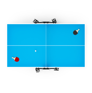 Теннисный стол Unix Line Compact Outdoor 6mm ACP (Blue)