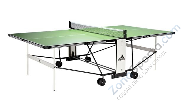 Теннисный стол всепогодный Adidas TO. lime (зеленый)