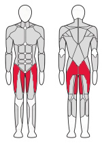 Тренажер для ягодичных, прив.-отв. мышц бедра стоя Fitex Pro FTX-61F20