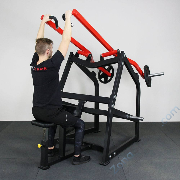 Вертикальная тяга на свободных весах Protrain 8203