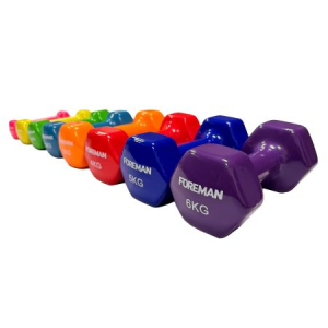 Виниловые гантели для аэробики 1,5 кг, пара Foreman IVD-KG