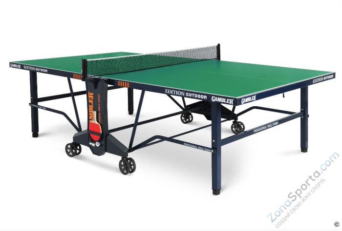 Теннисный стол Gambler Edition Outdoor 6 green