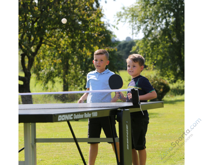 Теннисный стол DONIC Outdoor Roller 1000 Grey
