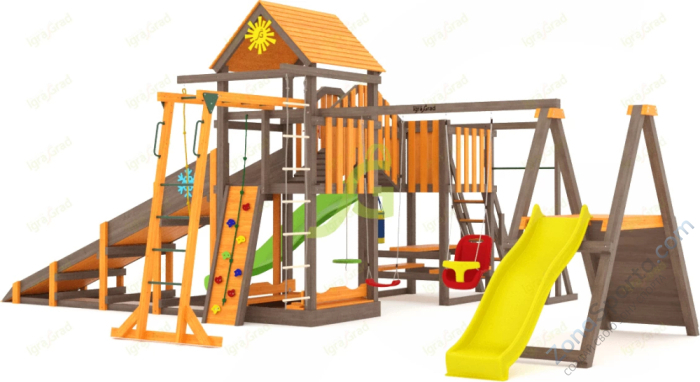 Всесезонная площадка IgraGrad С Мостик 2 SF2