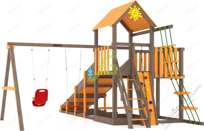 Всесезонная площадка IgraGrad С с балконом SF