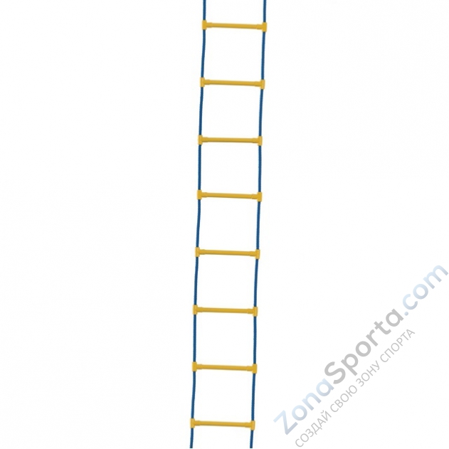 Веревочная лестница Палермо с пластиковыми ступнями