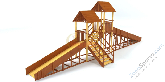 Зимняя горка Савушка Зима 7/4