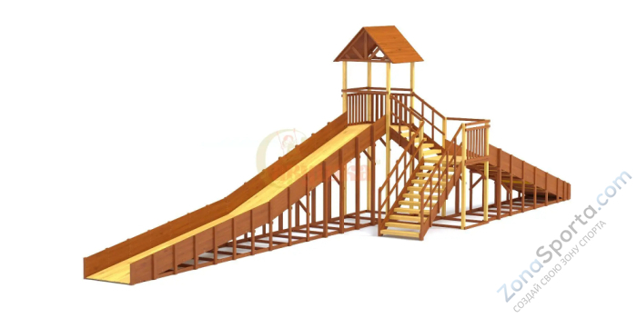 Зимняя горка Савушка Зима 9/3