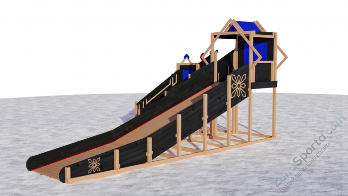 Зимняя горка Sigma 1