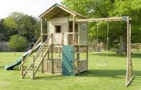 Как построить детскую площадку на даче?