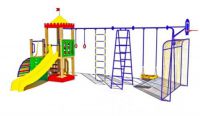 Металлические детские площадки: практичные и долговечные