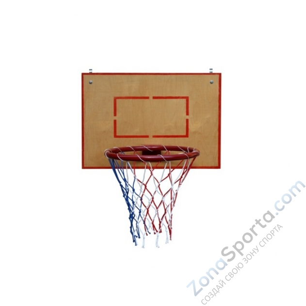 Баскетбольное кольцо Палермо малое с щитом из влагостойкой фанеры .